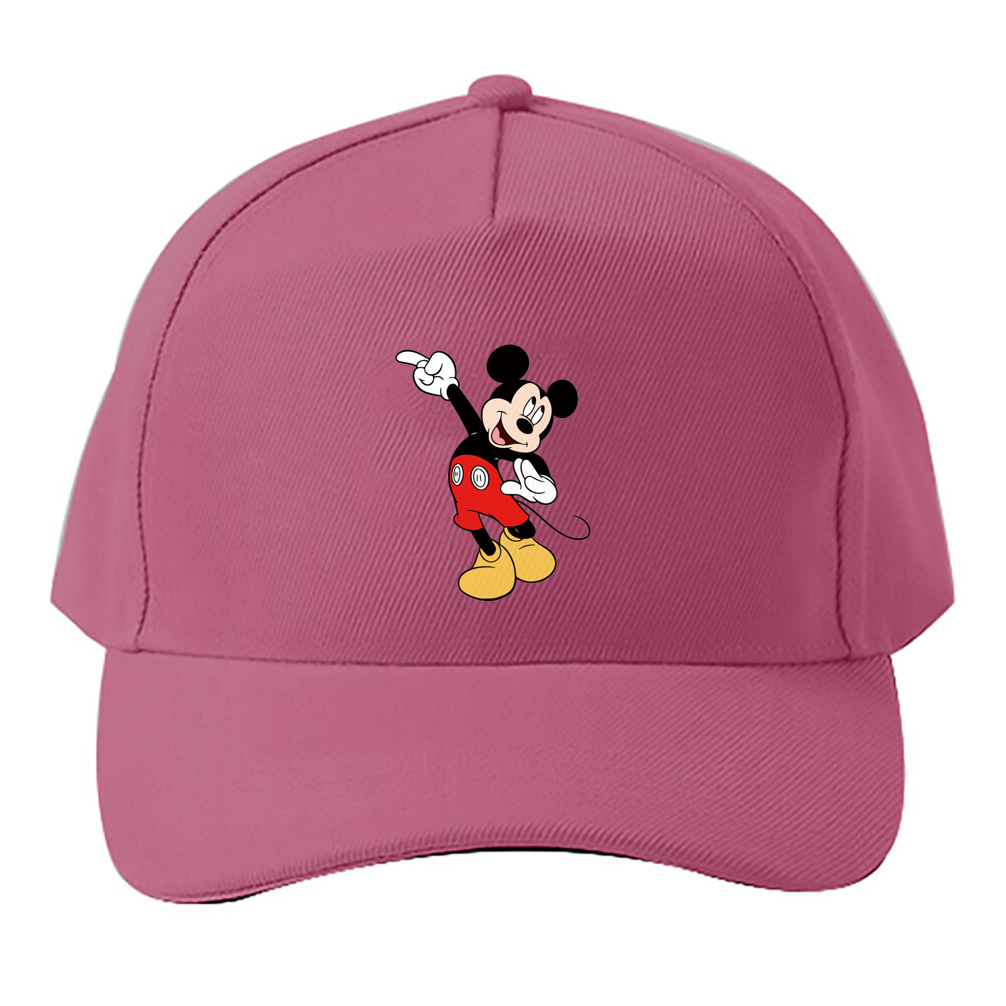 （画像用） ミッキーマウス Mickey Mouse ベースボールキャップ 綿100％ 男女兼用 帽子 スポーツ